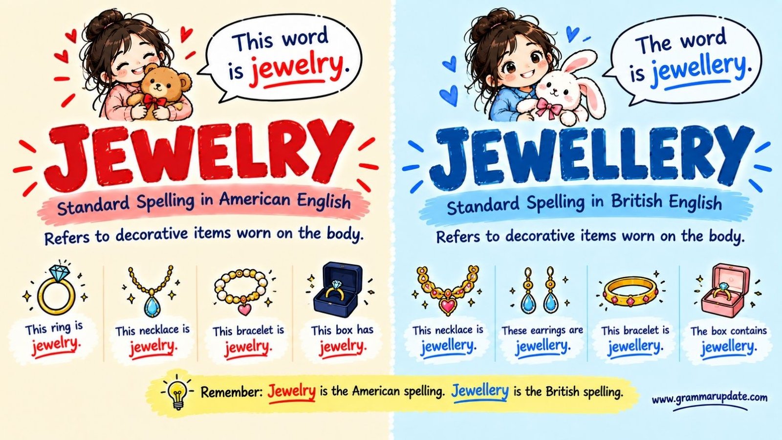 Jewelry Or Jewellery: Which Spelling Is Correct?