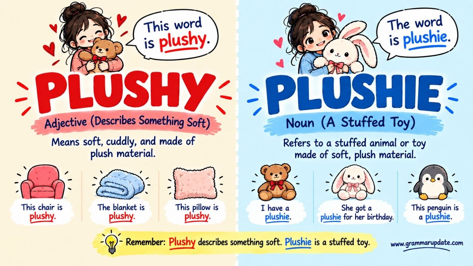Plushy Or Plushie: Which Spelling Is Correct?