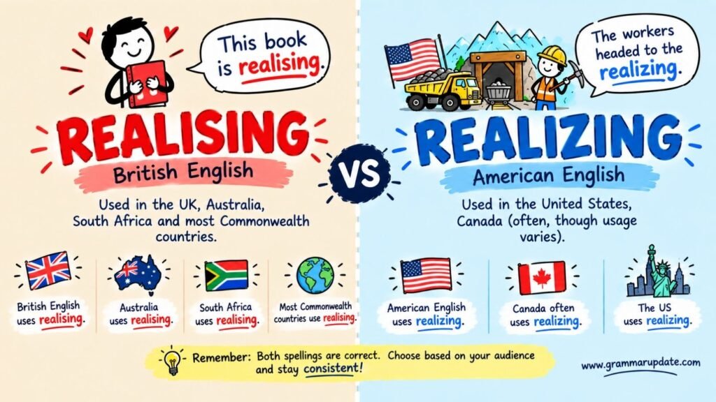 Realising Or Realizing: Which Spelling Is Correct?