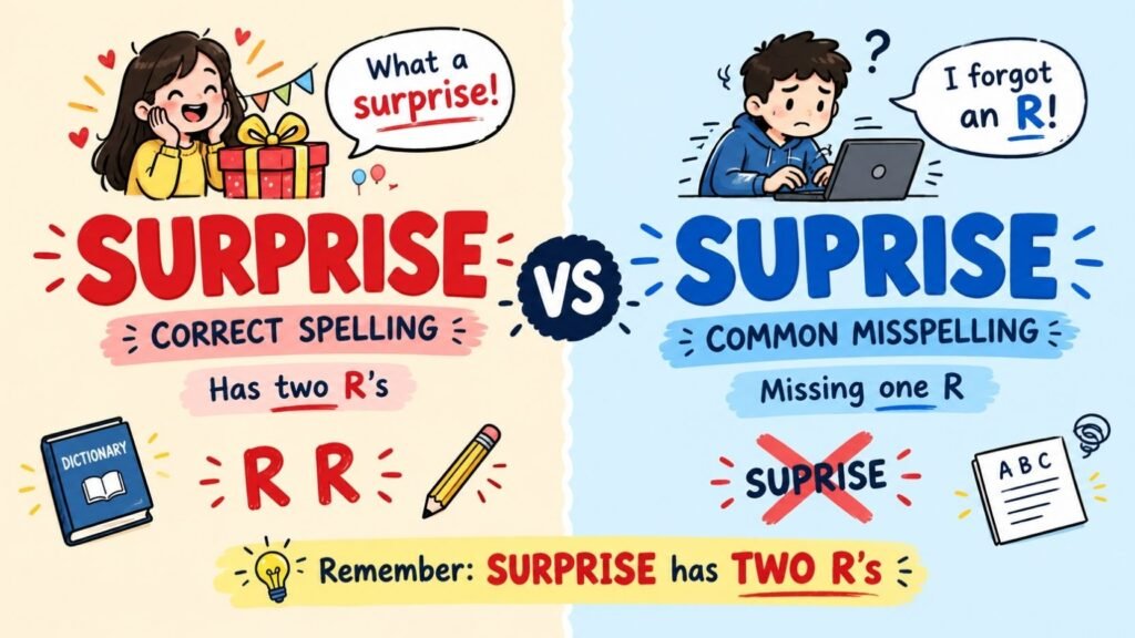 Surprise Or Suprise: Which Spelling Is Correct?