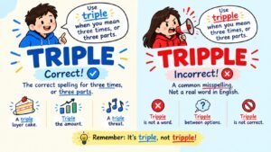 Triple Vs Tripple: What Is the Correct Spelling And Meaning?