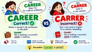 Carrer Or Career: Which Spelling Is Correct?
